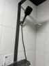 海尔（Haier）家用淋浴花洒全套装 钢琴按键大置物智能恒温淋浴器L533H 枪灰 实拍图