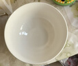 洁雅杰陶瓷碗中式白瓷小碗家用4.5英寸米饭碗喝汤碗面碗套装10只装 实拍图