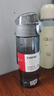 希乐（cille）塑料水杯tritan男女学生大容量便携户外运动健身随手杯子灰600ml 实拍图