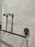 百悍吸盘毛巾架卫生间置物架浴室免打孔挂件厕所洗手间毛巾杆子洗澡间 实拍图