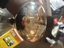佛山照明（FSL）灯泡防水防爆单支红外线取暖灯泡E27灯头275W短径金色 实拍图
