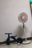 美的（Midea）【幸运草安睡风扇SE】直流变频轻音家用立式遥控电风扇柔风落地扇台式桌面大风量一级能效轻羽扇 实拍图
