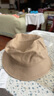 CACUSS帽子男女渔夫帽棉四季遮阳防晒帽户外太阳帽时尚宽檐盆帽秋 卡中 实拍图