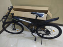 金武端自行车成人山地车公路赛车单车骑行变速超轻越野中学生初中青少年 顶配版-辐条轮-黑白色 26寸21速 实拍图