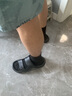 安尚芬防臭凉鞋男士夏季新款户外两穿防滑透气厚底两用涉水开车沙滩拖鞋 黑色 41 -42正码（内长265mm） 实拍图