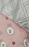 牧高笛（MOBIGARDEN）LINE FRIENDS联名 户外露营便携野餐垫 NX21663001 可妮兔粉印花 实拍图