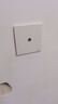 公牛（BULL）开关插座G57蝶翼超薄一位电视插座大面板插座G57T103暮雪白暗装 实拍图