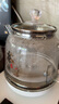 FUNORK全自动上水电热烧水壶玻璃烧水器茶台专用一体茶桌茶几保温泡茶具抽水电茶炉 底部上水 - 白色 1L 实拍图