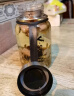 天喜（TIANXI）玻璃杯大容量便携户外运动旅行杯子带杯套耐热耐高温带茶漏大水杯 【加厚防爆+杯套+杯刷】980ml 实拍图