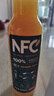农夫山泉100%纯果汁NFC橙汁300ml*10瓶整箱鲜果冷压榨饮料礼盒热门商品 实拍图