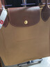 珑骧（LONGCHAMP）新品 女士中号长柄可折叠手提单肩购物袋饺子包托特包女包 2605 089 P86 沙丘色 实拍图