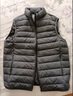 雪中飞经典新款基础舒适轻薄羽绒便捷短款保暖羽绒小马甲轻盈便携舒适 宝石黑|8086-男 L 170/92A 实拍图