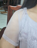 芬腾睡裙女夏凉感优可丝优雅宫廷风薄纱性感家居服睡衣 实拍图