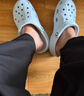 CROCS卡骆驰洞洞鞋贝雅男鞋女鞋轻便耐磨一脚蹬拖鞋休闲鞋|10126 矿物质蓝-4JQ 40 (250mm) 实拍图