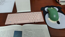 B.O.W航世 HB066键盘 无线蓝牙键盘 办公键盘 折叠便携 64键 手机平板ipad键盘 超薄巧克力按键 粉色 实拍图