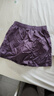 蕉内棉棉305H全棉睡裤男女士春夏季居家短裤100%纯棉情侣家居裤睡衣 【女士】深灰紫 S 实拍图