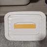 京东物流 收纳箱家用收纳衣服玩具储物箱超大容量书本零食整理箱 日光黄 小号【25*17*13CM】 实拍图