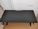 木藝生原创电脑桌台式家用办公书桌卧室电竞桌椅套装碳纤维竞技游戏桌子 高端玩家M9系碳纤维25mm手工斜面 长160宽70高75cm 实拍图