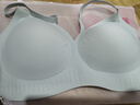 都市丽人内衣小胸显大聚拢防下垂收副乳提胸上托性感软支撑无痕薄款文胸 松石绿 L 【建议体重105-120斤】 实拍图