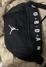 JordanNIKE AJ斜挎包耐克胸包男女儿童单肩包 正黑色 8/20 实拍图