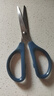 得力(deli)160mm办公生活家用剪刀 小剪子手工剪纸刀 办公用品 蓝色0602 实拍图