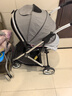 酷贝乐（coballe）婴儿车0-3岁用折叠可坐可躺减震遛娃神器轻便溜娃新生儿宝宝推车 星空灰(轻巧便携+全罩遮阳) 实拍图