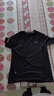 安踏（ANTA）速干T丨短袖T恤男25夏冰丝凉感体恤吸湿反光夜视跑步篮球健身上衣 【速干动感方格】基础黑5103-7 XL /180（推荐140-160斤） 实拍图