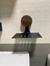 百年正和肥皂盒免打孔吸盘壁挂式沥水胡桃木纹香皂碟卫生间置物架 实拍图
