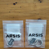 Arsis自由搭配潺流耳圈耳钉女原创设计耳饰送女友礼物  银色小号 实拍图