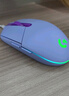 罗技（G）G102 有线游戏鼠标 淡紫色 RGB灯效 轻量化设计 吃鸡鼠标 赛博朋克 200-8000DPI 实拍图