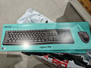 罗技（Logitech）MK120 键鼠套装 有线键鼠套装 办公键鼠套装 电脑键盘 USB即插即用 全尺寸 黑色 实拍图