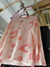 红豆儿童睡衣男女童春夏薄款纯棉家居服套装长袖裤空调服J3129绿色130 实拍图