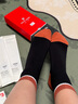 皮尔卡丹袜子女秋冬棉100%纯棉抗菌防臭女士袜子吸汗透气中筒厚款全棉女袜 实拍图