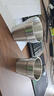 拜杰304双层杯不锈钢台阶杯韩式啤酒杯咖啡杯不锈钢水杯260ml单只装 实拍图