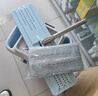 家杰优品平板拖把45CM2布家用一拖净免手洗2025干湿两用拖布墩布带桶 实拍图