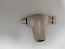 纽曼（Newmine）UT09 64GB 双接口手机U盘USB Type-c双接口金属旋转 高速读写 商务办公学习优盘 实拍图