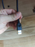 山泽USB3.0数据连接线公对公 双头移动硬盘盒高速传输线 笔记本散热器机顶盒连接线 黑色3米SDY-05A 实拍图