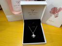 唯一（Winy）999纯银四叶草项链生日礼物女士吊坠送女朋友老婆妈妈母亲首饰 实拍图