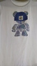 男童短袖t恤纯棉2025新款夏装上衣半袖儿童夏季潮酷休闲男孩衣服 彩熊白+嗨呀蓝+帽子靛蓝 150 实拍图