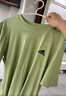 adidas情侣休闲纯棉上衣圆领短袖T恤男女夏季阿迪达斯官方轻运动 魔幻黄绿   2XL 实拍图