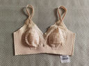 芬腾无钢圈文胸女轻薄兔耳杯蕾丝透气防外扩内衣女 实拍图