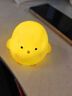 韩版可爱小鸡小夜灯卧室装饰品发光玩具幼儿园儿童生日分享小礼物 小鸡仔/黄色2个装 实拍图