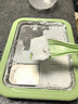 志高（CHIGO）炒酸奶机冰淇淋机家用炒冰机儿童DIY制冰机器家用自制炒奶冰炒冰网红炒冰盘神器 青草绿|小号【送冰铲*2】 实拍图