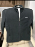 罗蒙（ROMON）夹克男士秋冬季潮流纯简约立领抗皱抓绒衣男装摇粒绒外套A1黑2XL 实拍图