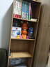 蔓斯菲尔（MSFE）简易书架置物架小书架落地一体靠墙窄缝收纳置物架夹缝书架 40X24X180CM+6层枫木色 实拍图
