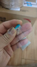 山泽 超五类水晶头 超5类千兆网线接头 cat5e彩色工程级rj45电脑网络连接器 蓝色30个 SJ530L 实拍图