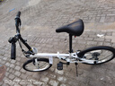 迪卡侬折叠车TILT120折叠自行车20寸轻便便携城市通勤上班轻量单车 白色 20英寸 实拍图