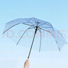 透明雨伞大号双人男女网红ins学生折叠长柄简约儿童雨伞 透明伞3把【大号】适合2个人 实拍图