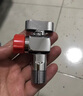 潜水艇（Submarine）大流量角阀 球阀球形铜阀芯 三角阀壁挂炉燃气热水器球阀全铜46分 【全新升级-亮银】热水球阀 实拍图
