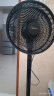美的（Midea）【超级单品】七叶轻音立式电风扇家用柔风落地扇台式桌面小型风扇大风量节能摇头宿舍电扇 SAF30AB 实拍图